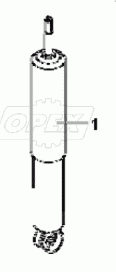  2921A2-02 Vibration damper subassembly