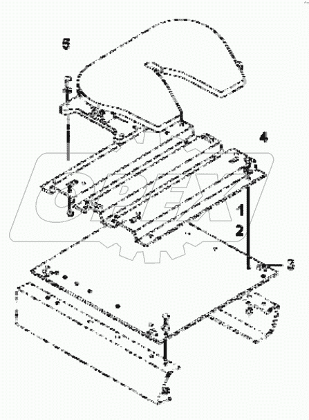  2701AC-01 Saddle chunk
