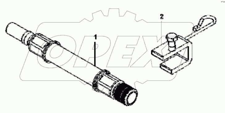  3106A-ZB3 Extension inflating valve group