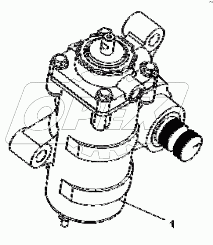  3401A-T0100 Steering gear group