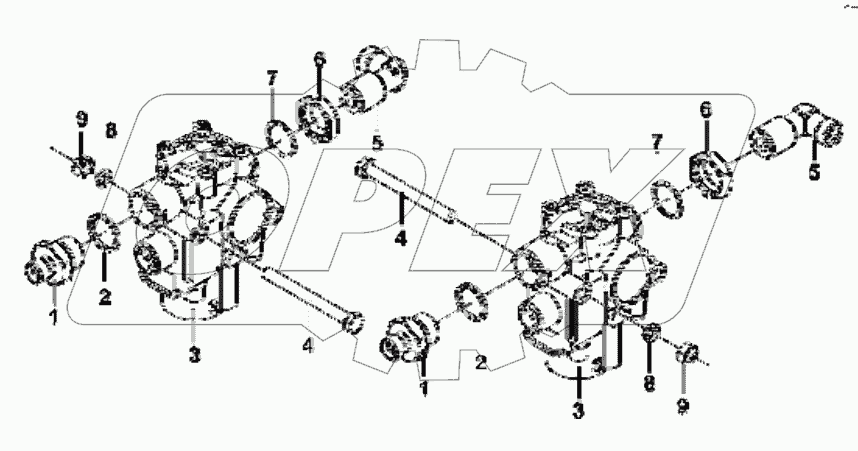  3550A-T0100 Front ABS