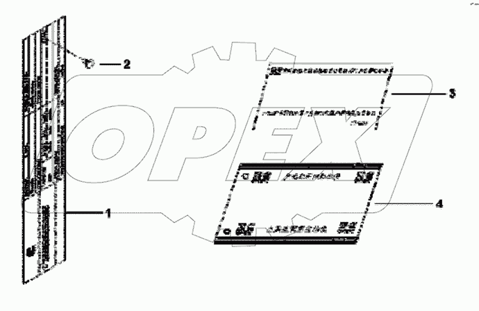  AP8480 Parameter plate group