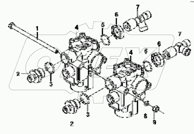  3550B-ZB700 Rear ABS