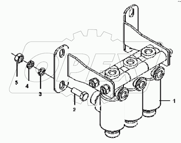  3754A6-ZD2A Magnet valve subassembly