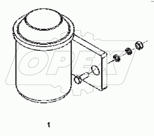  3819B1-ZD2A Reverse alarm group