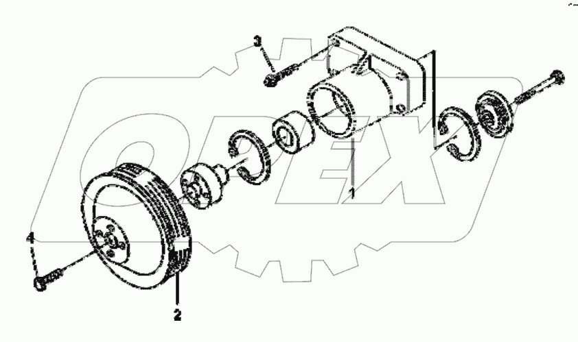  FA9310 Fan driving piece group