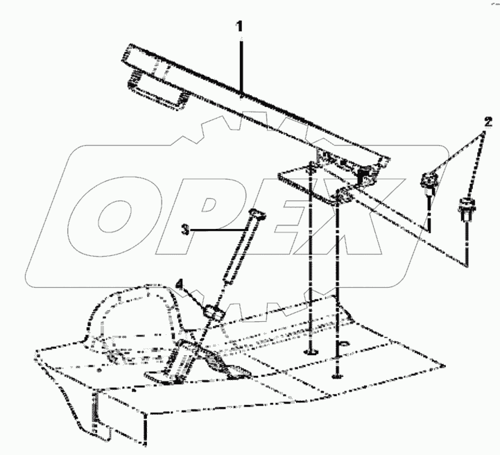  1108A-C0100 Accelerator pedal group
