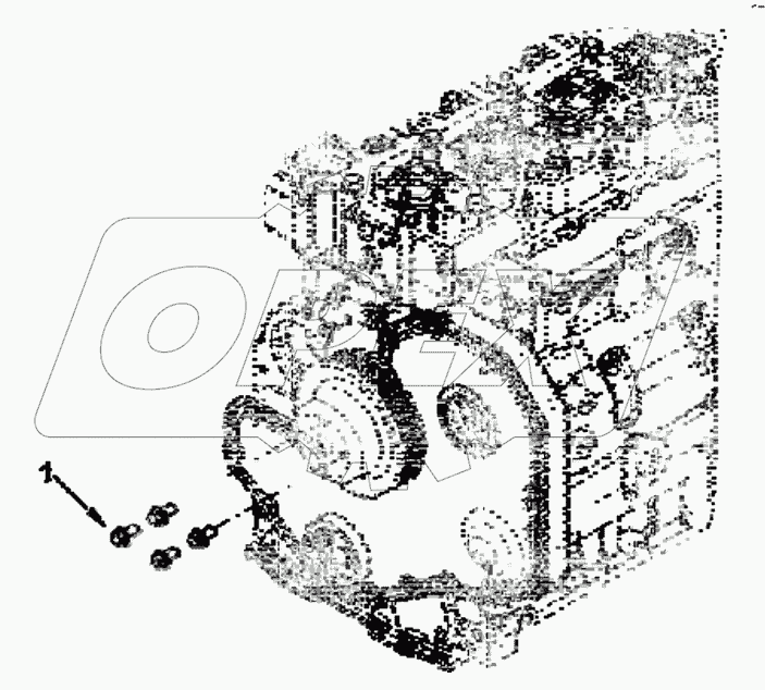  FA9739 Fan driving piece group
