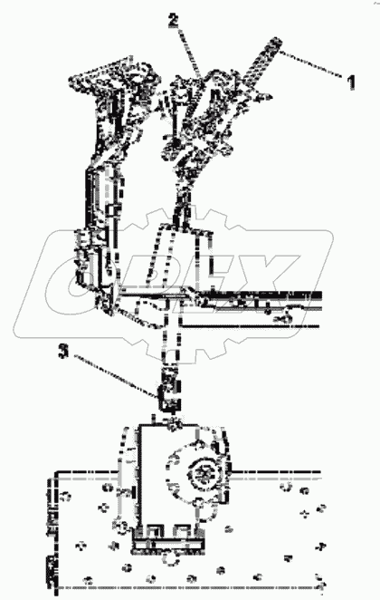  3404A-C0101 Steering transmission group