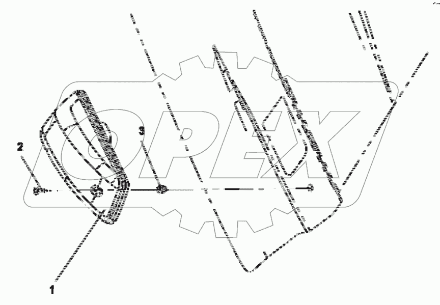  3726A-C0100 Side turn light group