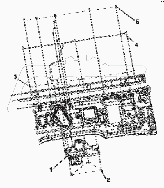  3747A-C0100 Window washing device group