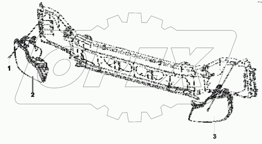  3772A-C0100 Front combination lamp group