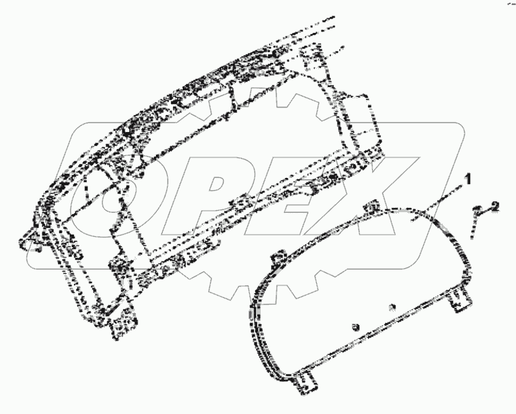  3800A-C0141 Combined meter group