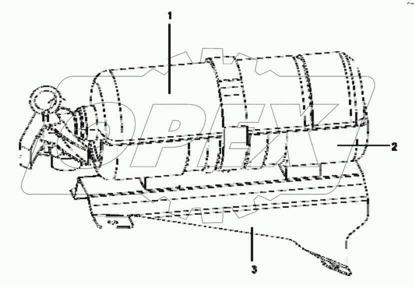  3910A-C0100 Fire extinguisher group