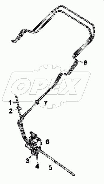  5005A-C0302 Overturning oil pump group
