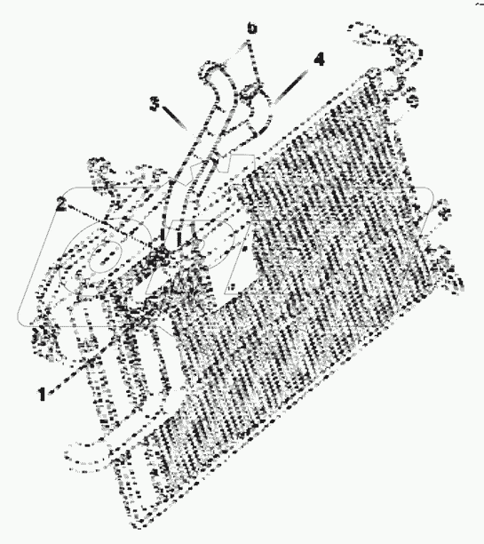  8101B-C0100 Heater pipeline group