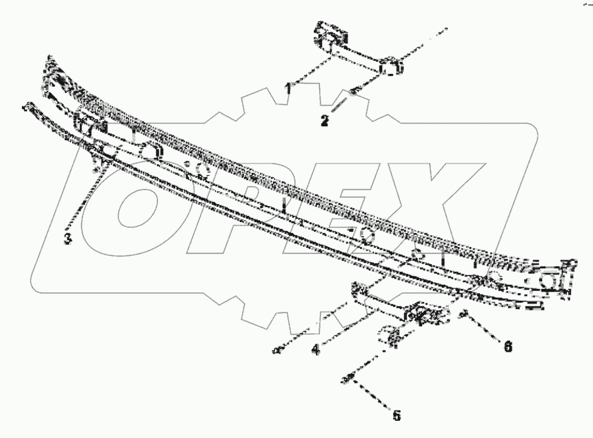  8211A-C0101 Exterior armrest group