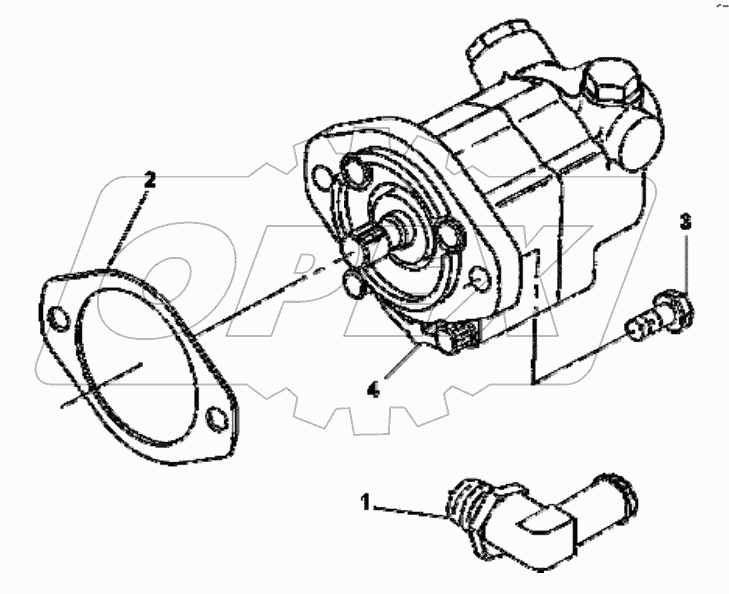  HD9161 Hydraulic steering pump group