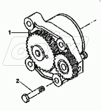  LP9724 Engine oil pump group