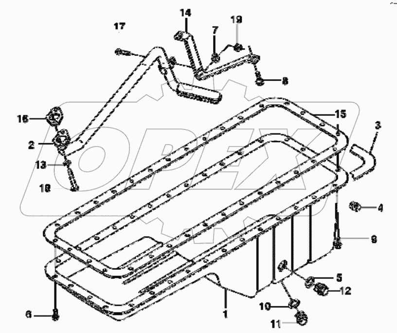  OP9337 Oil pan group