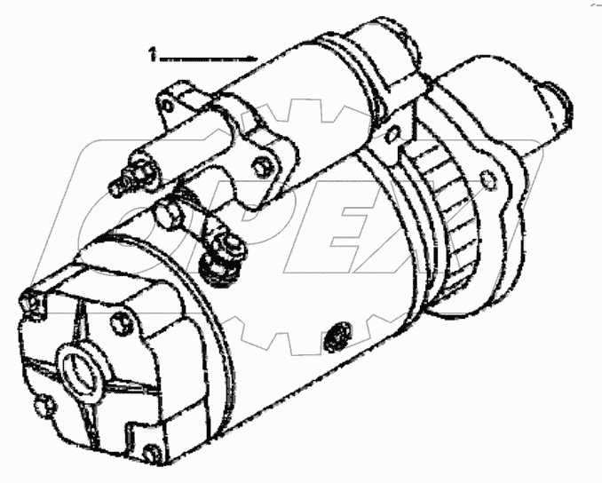  ST9344 Starter group