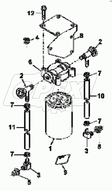 WF9094 Water strainer group