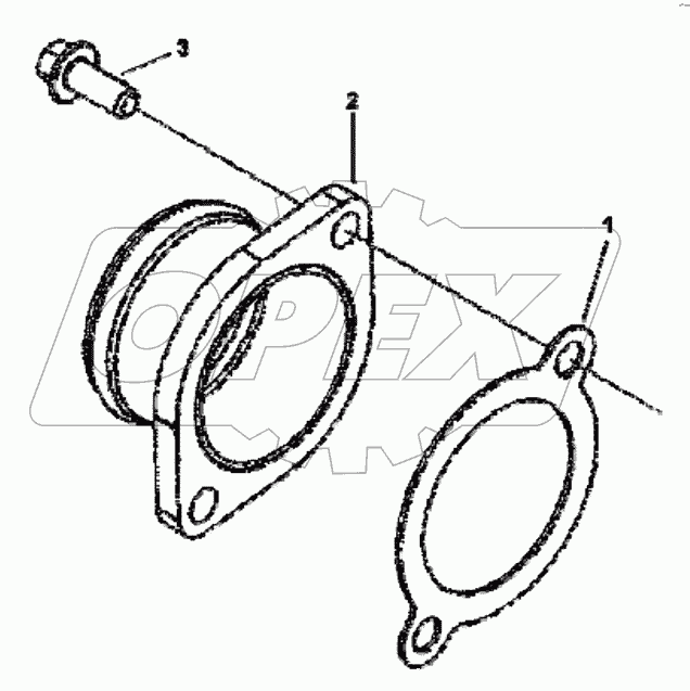  WI9145 Water inlet connecting pipe group