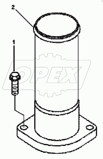  WO9052 Water outlet connecting pipe group