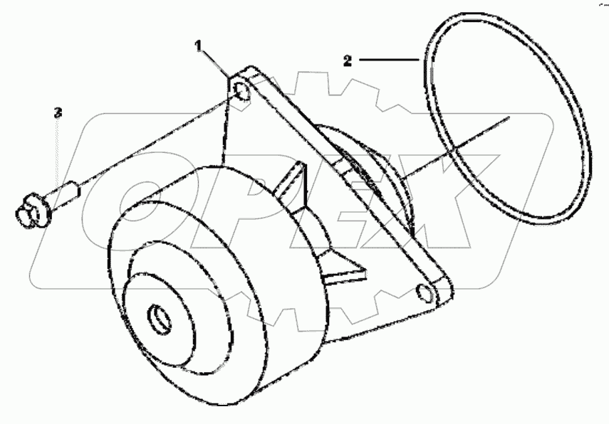  WP9101 Water pump group