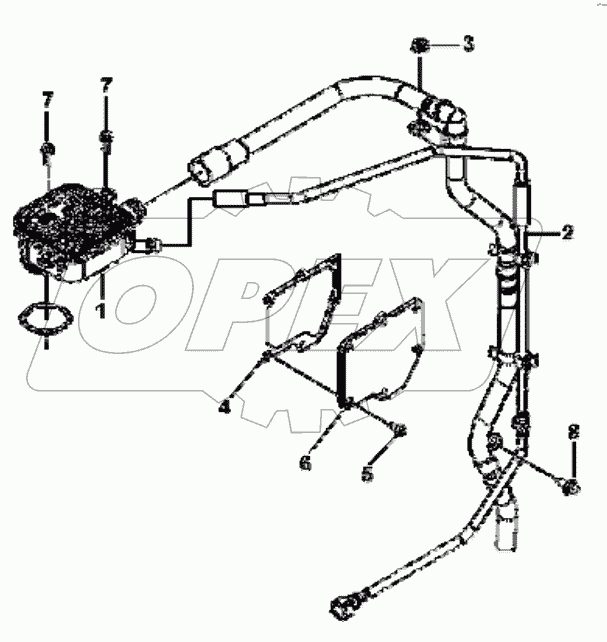  BR9239 Crankcase ventilation group