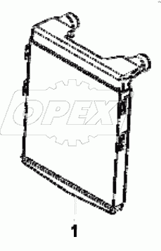  1118A1-ZB6 Intercooler subassembly