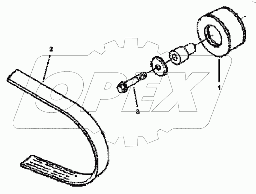  CF9118 Air conditioner driving piece group