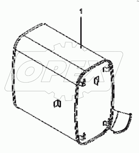  1201010-T0400 Muffler group