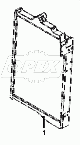  1301A2-ZB6 Radiator subassembly