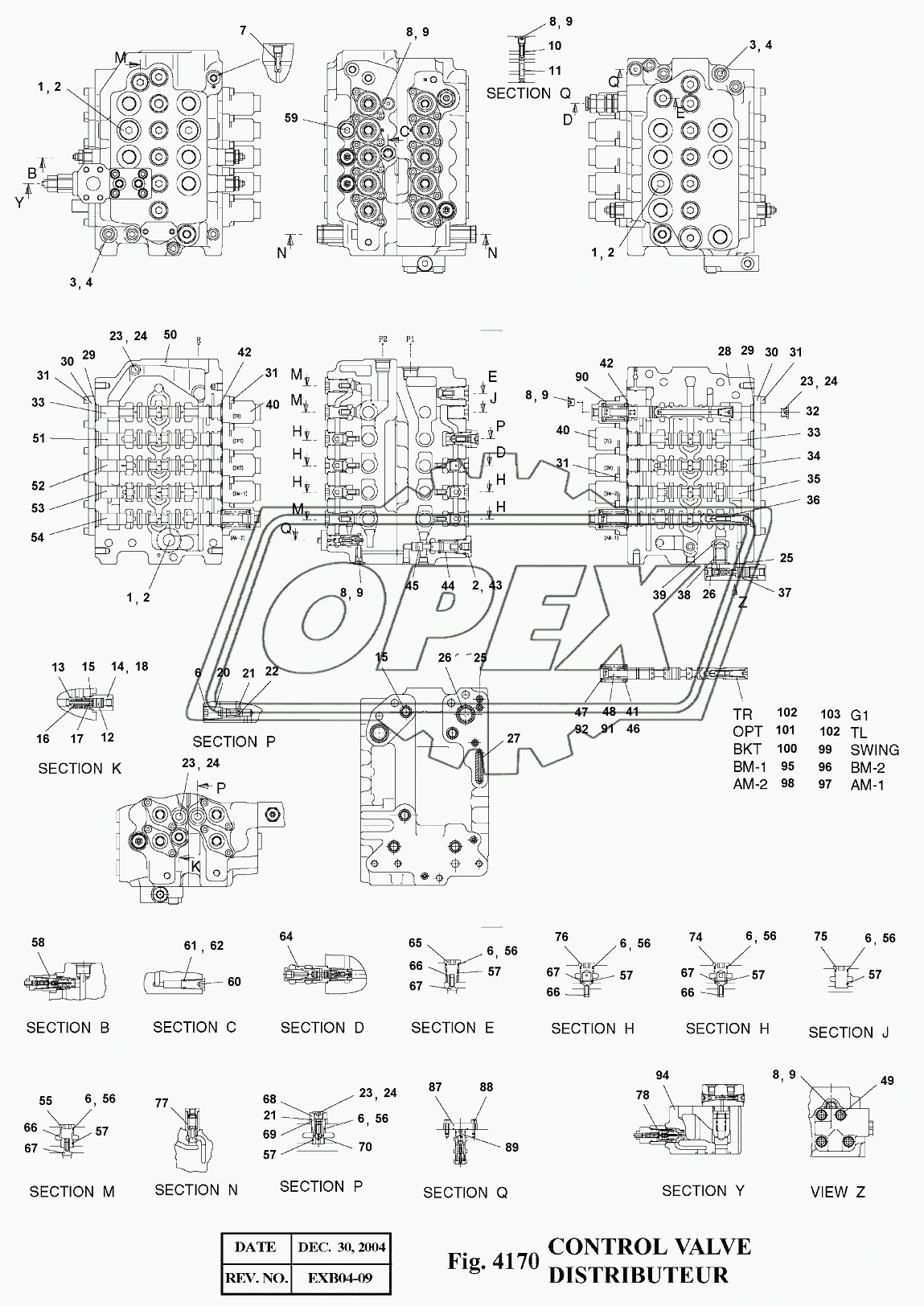 4170 Гидрораспределитель