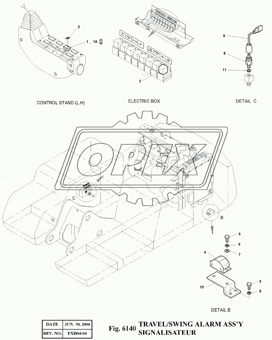 6140 Предупреждающий сигнал