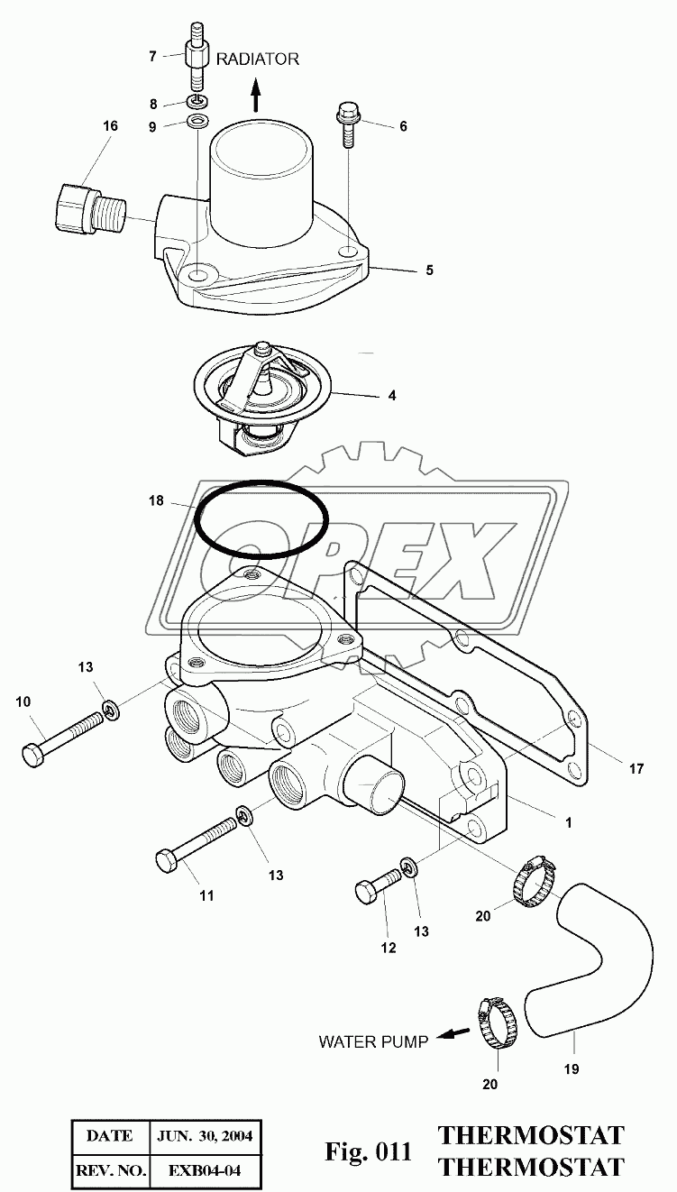 011 Термостат