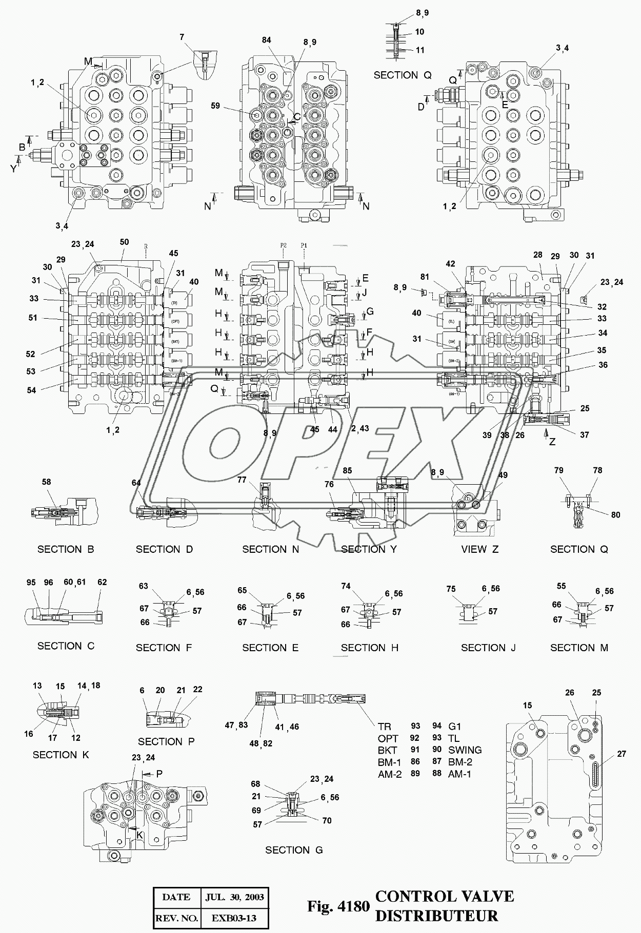 4180 Гидрораспределитель