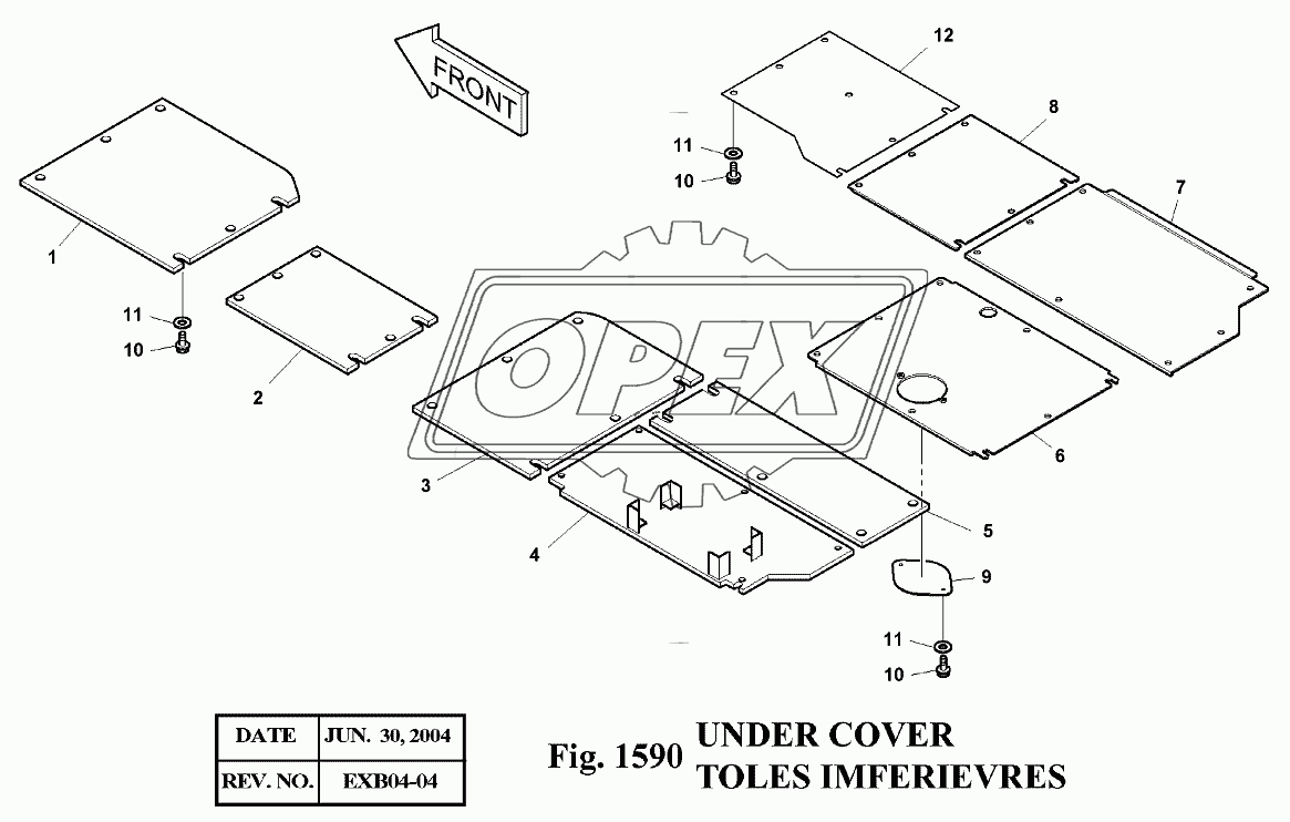 1590 Крышки нижние