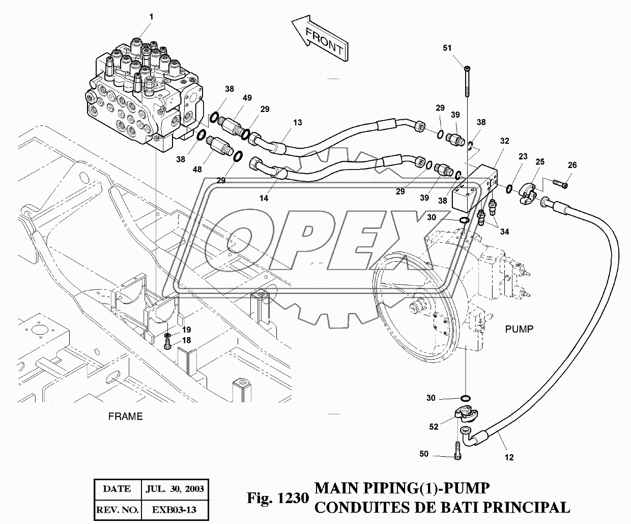 1230 Трубопроводы управления