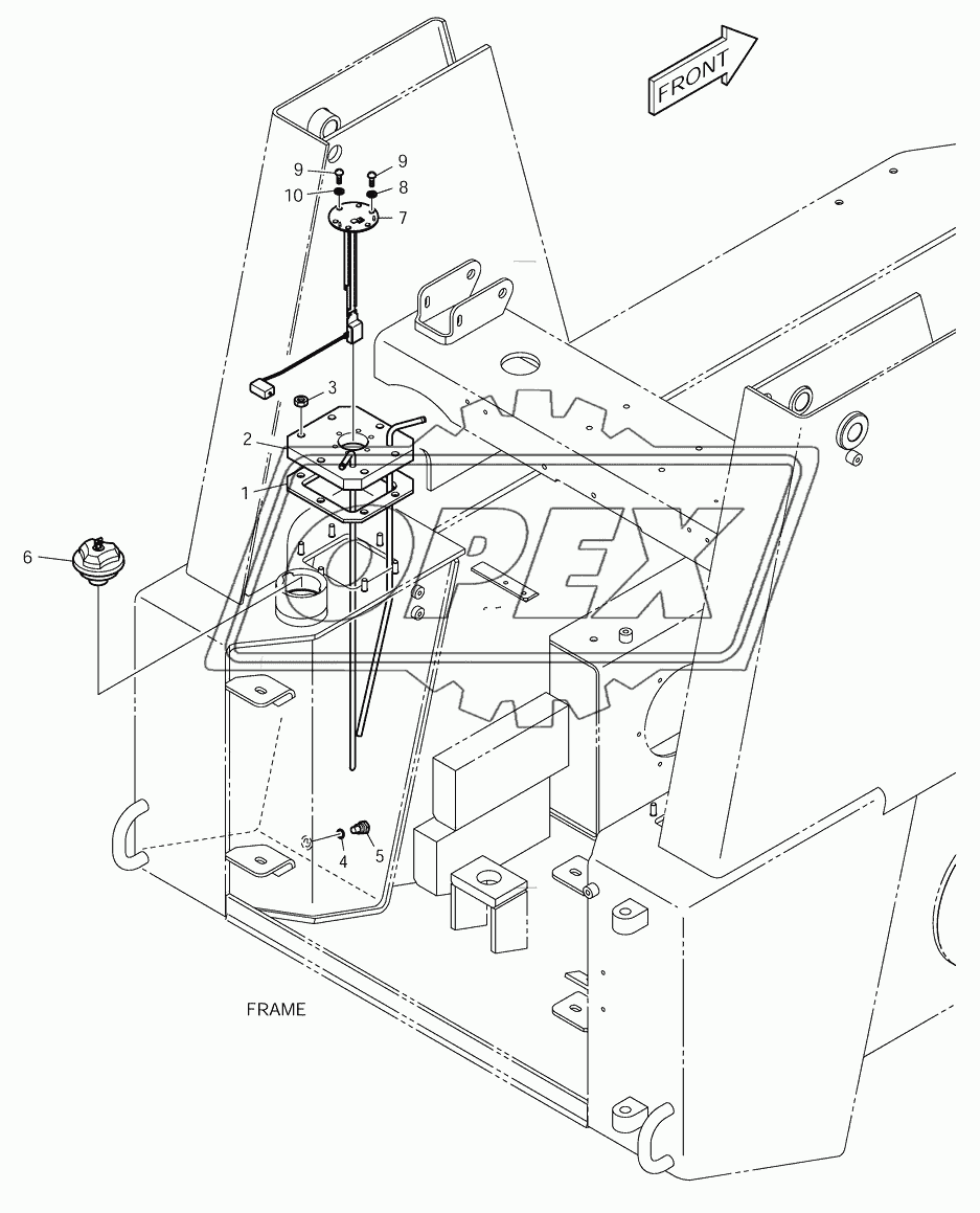 1330 Топливный бак