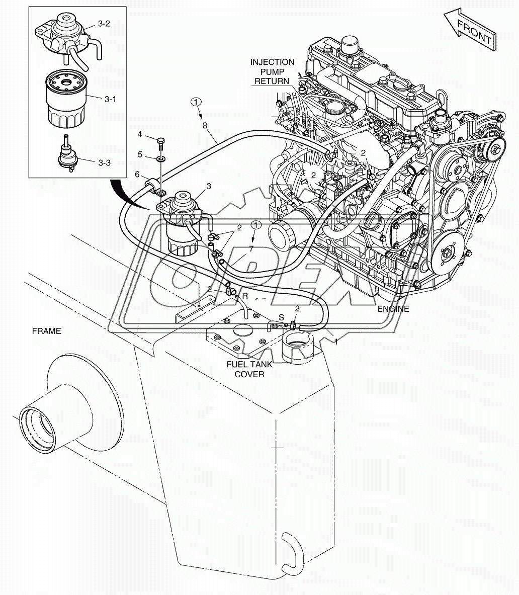 2140 Топливные трубопроводы