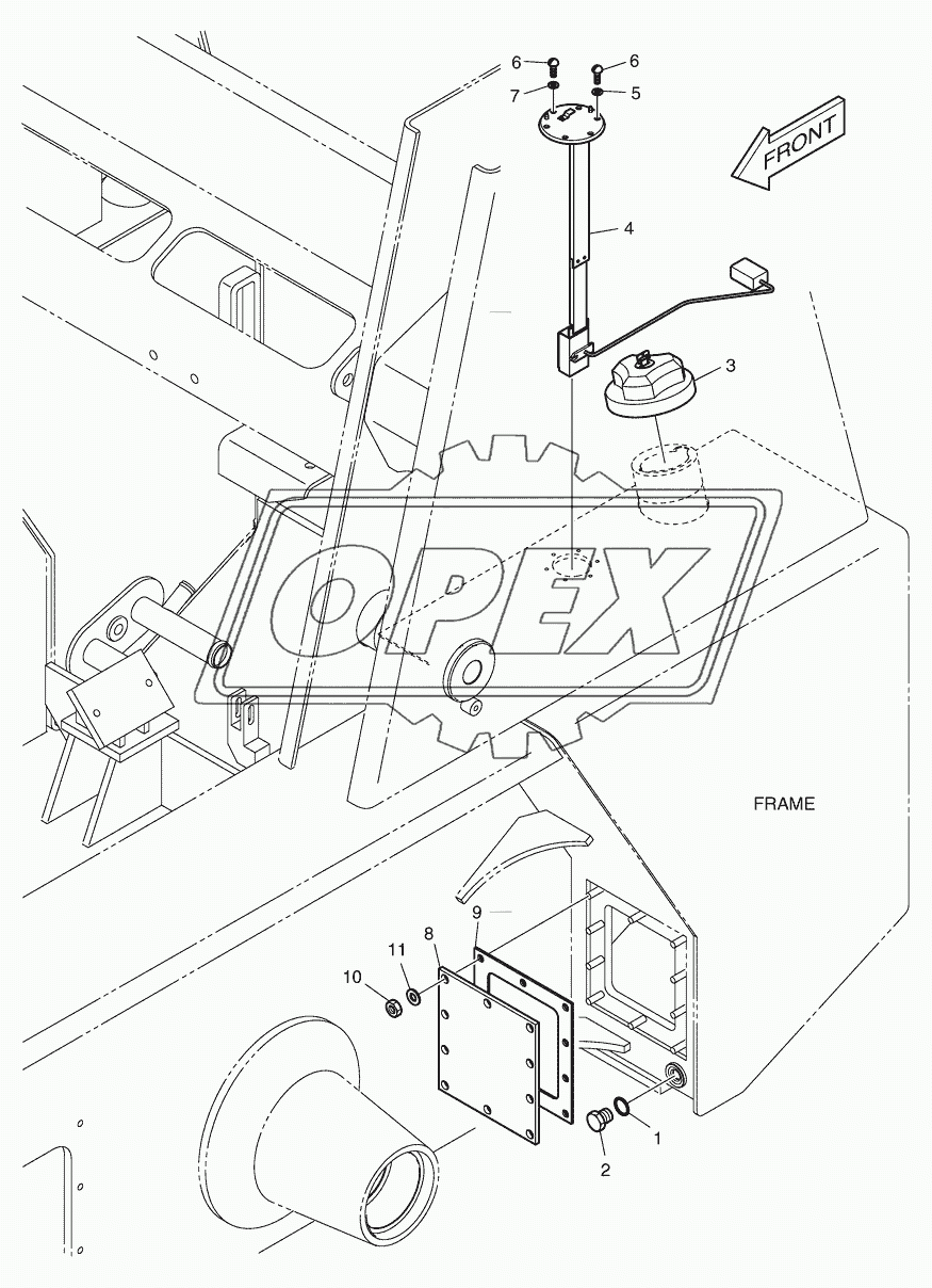 1340 Топливный бак