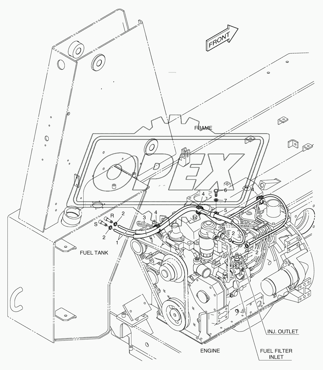 2180 Топливные трубопроводы