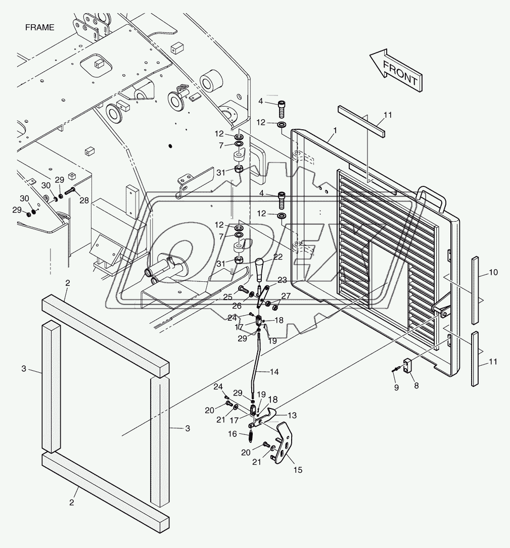 1140 Задняя дверь