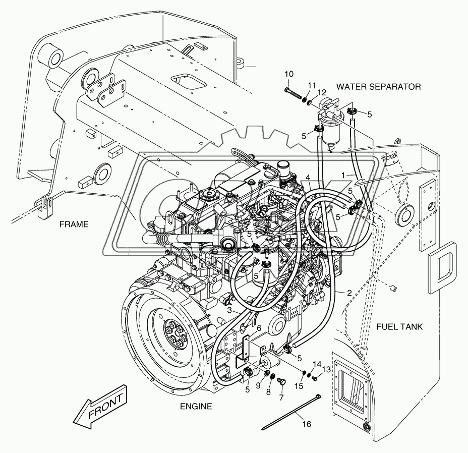 2150 Топливные трубопроводы