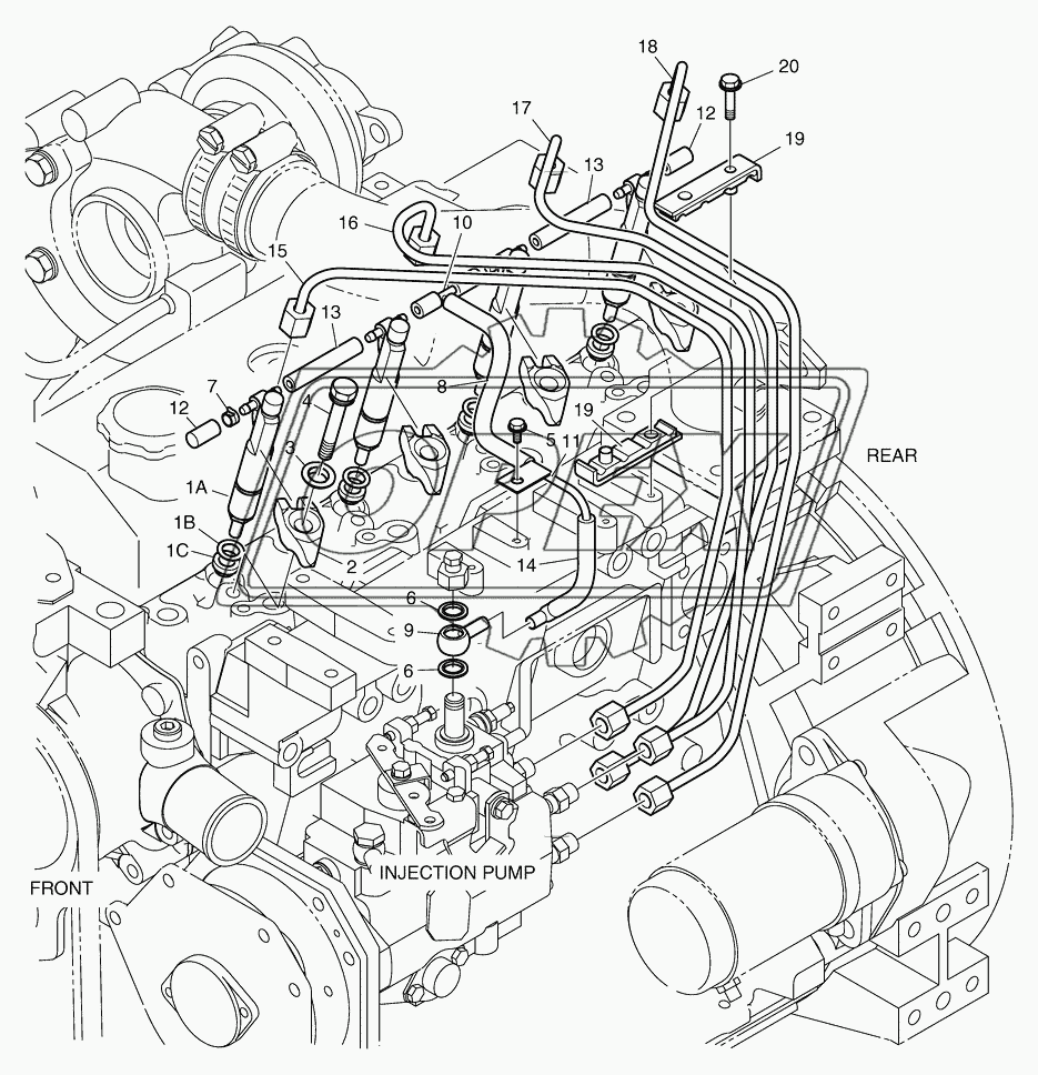 011 Топливные трубопроводы
