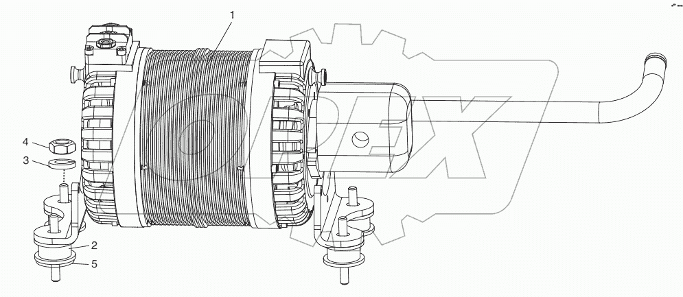  A242550 MOTOR GP - HYDRAULIC
