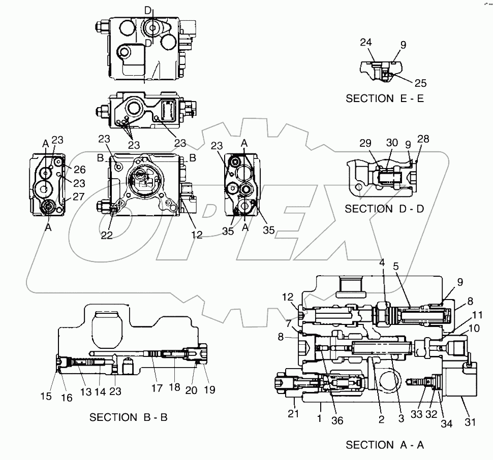  D517180 INLET SECTION GP