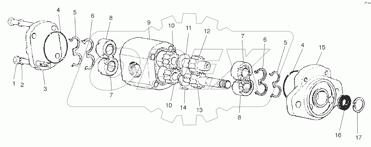  D515060 PUMP - HYDRAULICS